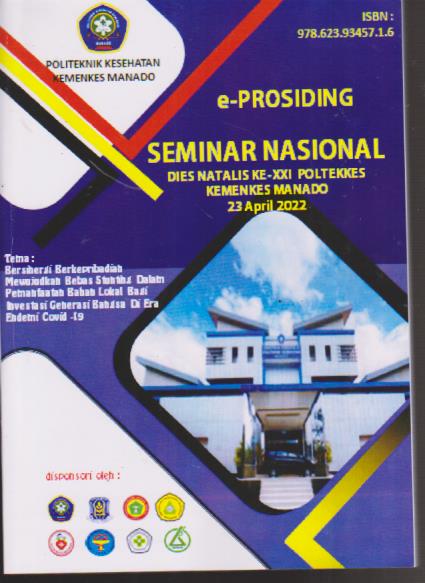 E prosiding Seminar Nasional Dies Natalis ke XXI Poltekkes Kemenkes Manado 23 April 2022